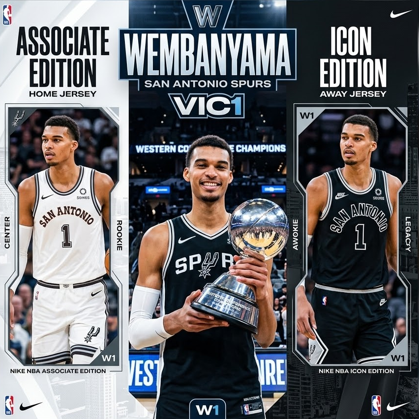 Victor Wembanyama 2026 NBA Finals Championship Jersey Collection
